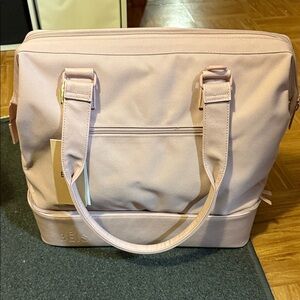BEIS Blush Pink Travel Bag